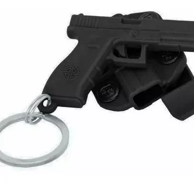 Chaveiro Glock – Bélica + Mini Coldre
