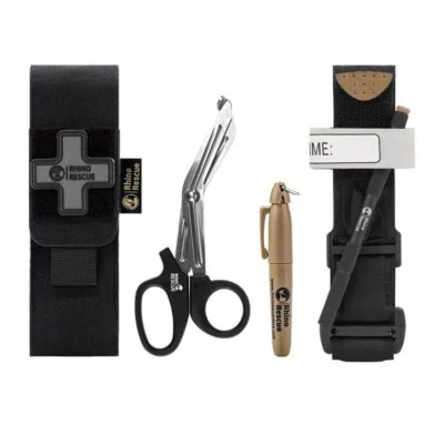 Kit Torniquete Rhino Rescue Haste Alumínio 04 Itens Aph Ifak