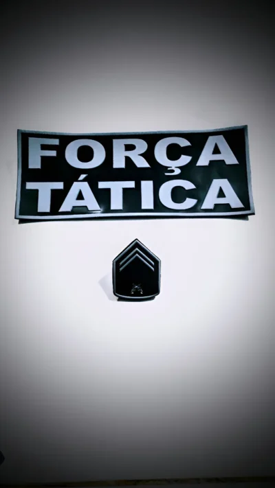 Força Tática (costas) + Divisa de CB