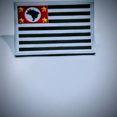 Bandeira Padrão PMESP- Colorida