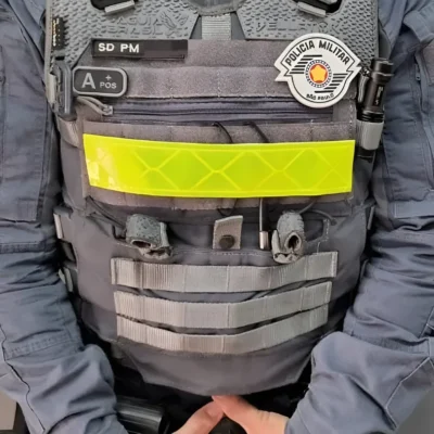 Par de Faixa Refletiva com velcro (macho)