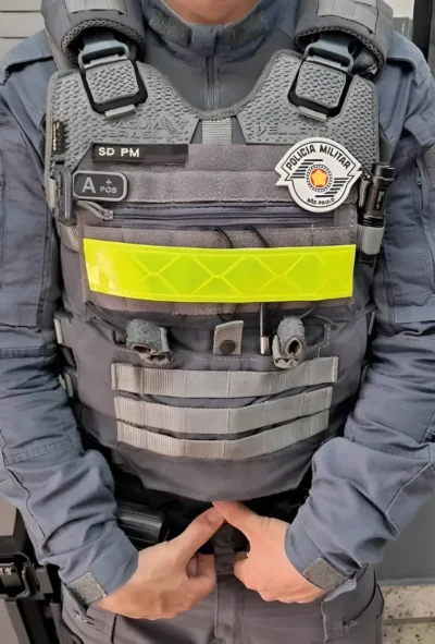 Par de Faixa Refletiva com velcro (macho)